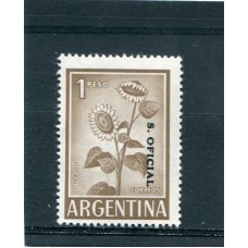 ARGENTINA SERVICIO OFICIAL  GJ 739 PE 386Ab U$ 9 + 50% MINT